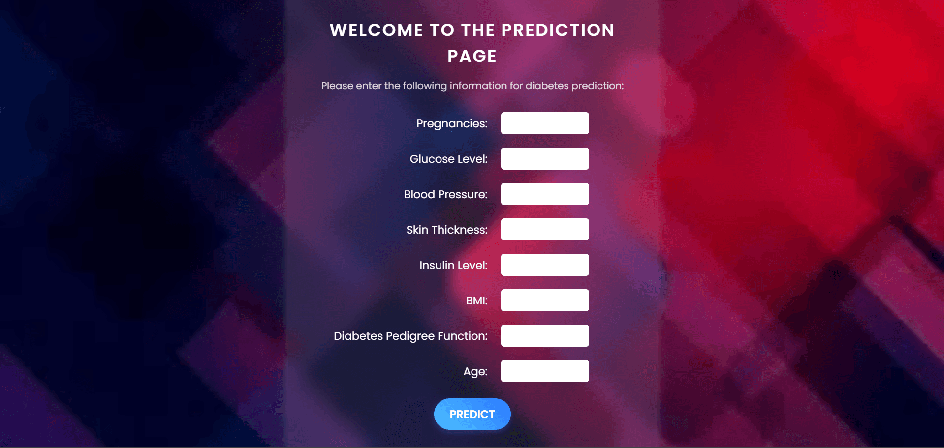 Diabete Detection system